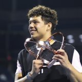 Ben Shelton a remporté son premier Masters 1000 jeudi à Toronto KEYSTONE/AP/Chris Young